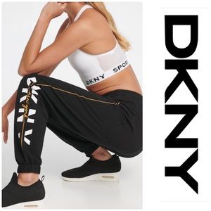 DKNY Relaxed Logo Joggers
